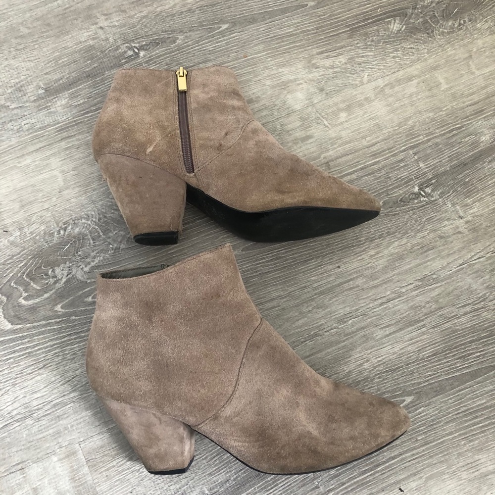 Grey booties